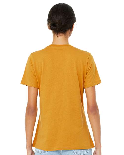 BELLA + CANVAS Women’s Relaxed Fit Heather CVC Tee 6400CVC