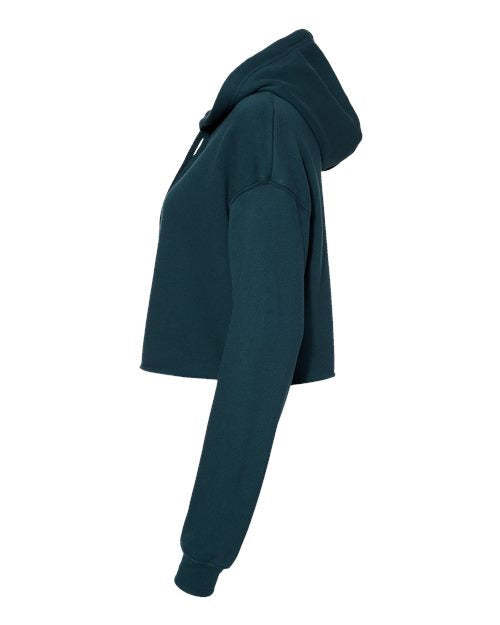 BELLA + CANVAS Women's Crop Hoodie Sweatshirt 7502