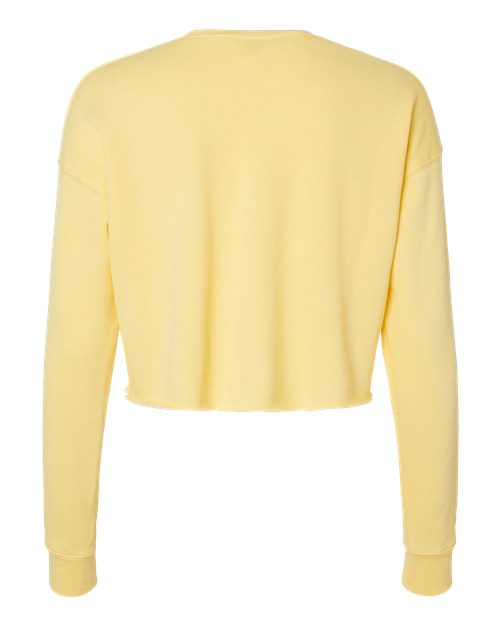 BELLA + CANVAS Women's Crop Crewneck Sweatshirt 7503