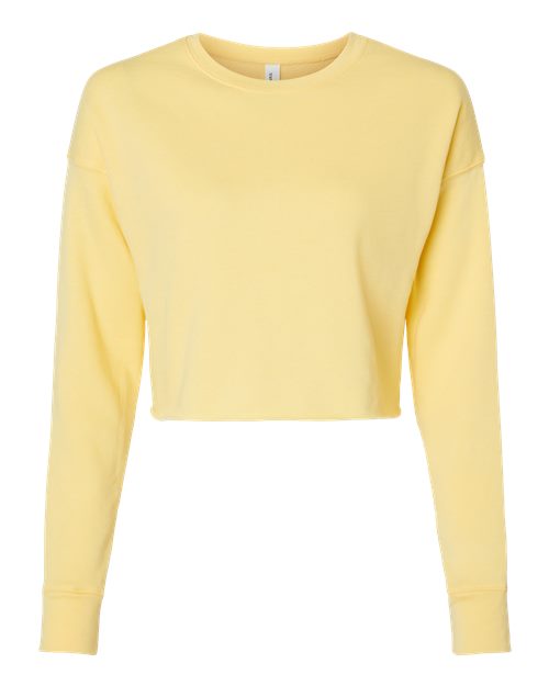 BELLA + CANVAS Women's Crop Crewneck Sweatshirt 7503