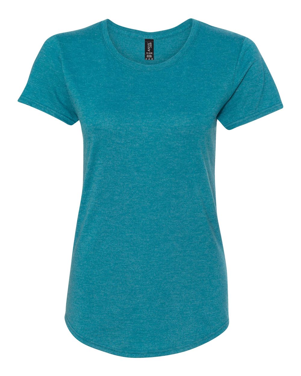 Gildan 6750L - Women's Softstyle® Triblend T-Shirt - Heather Galapagos Blue