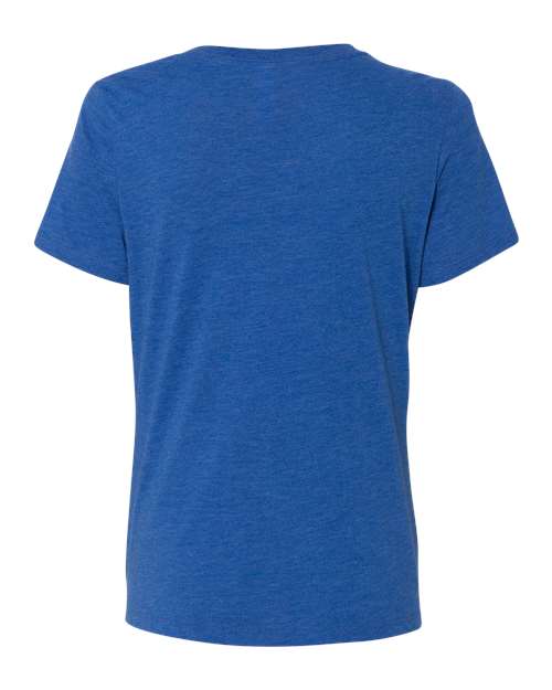 BELLA + CANVAS Women's Relaxed Triblend V-Neck Tee 6415