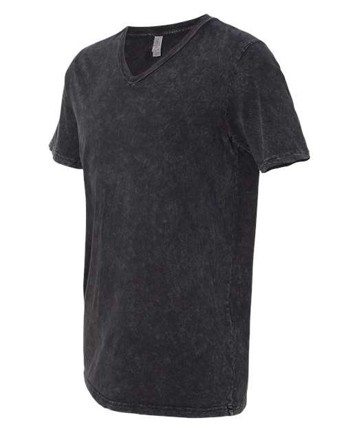 BELLA + CANVAS Unisex Textured Jersey V-Neck Tee 3655