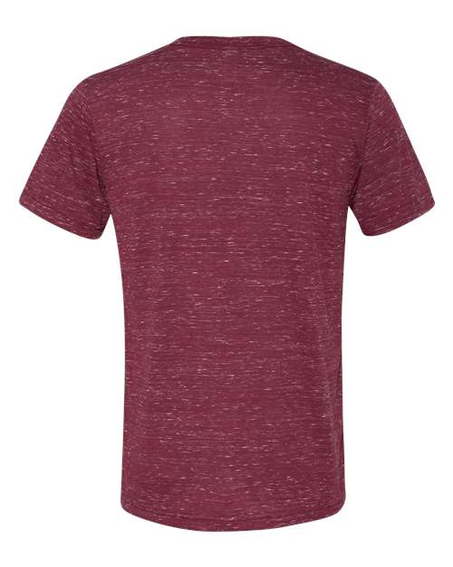 BELLA + CANVAS Unisex Textured Jersey V-Neck Tee 3655