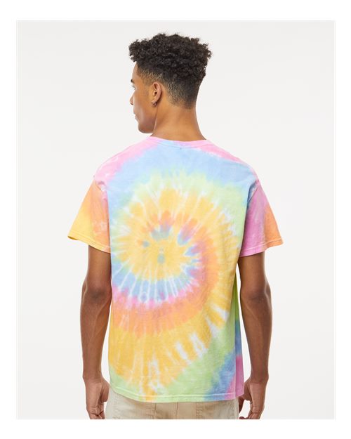 Colortone Unisex Multi-Color Tie-Dyed T-Shirt 1000