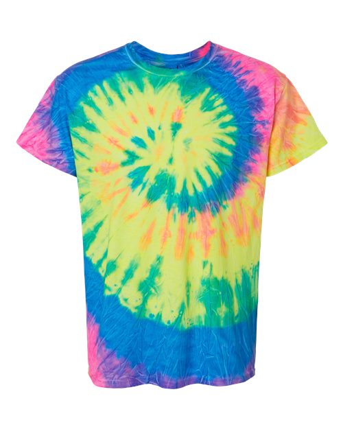 Colortone Unisex Multi-Color Tie-Dyed T-Shirt 1000