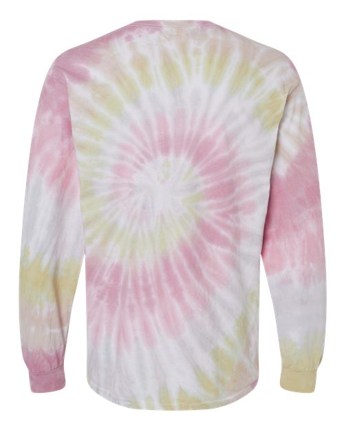 Colortone Unisex Tie-Dyed Long Sleeve T-Shirt 2000