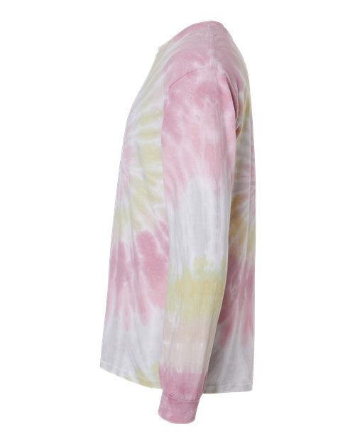 Colortone Unisex Tie-Dyed Long Sleeve T-Shirt 2000