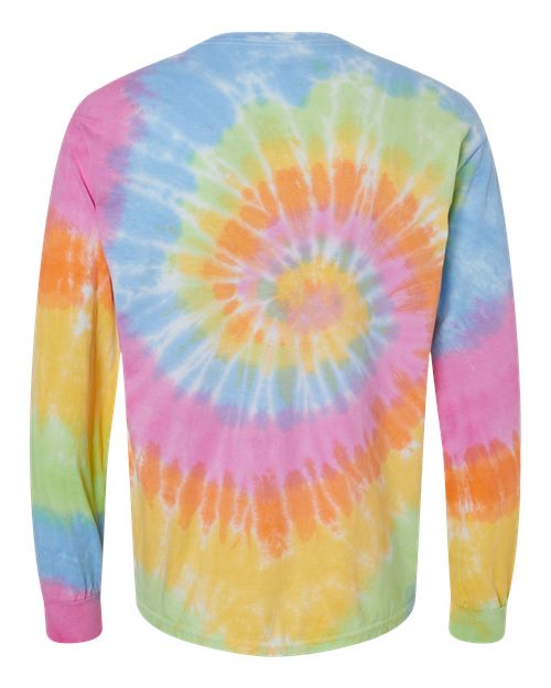 Colortone Unisex Tie-Dyed Long Sleeve T-Shirt 2000