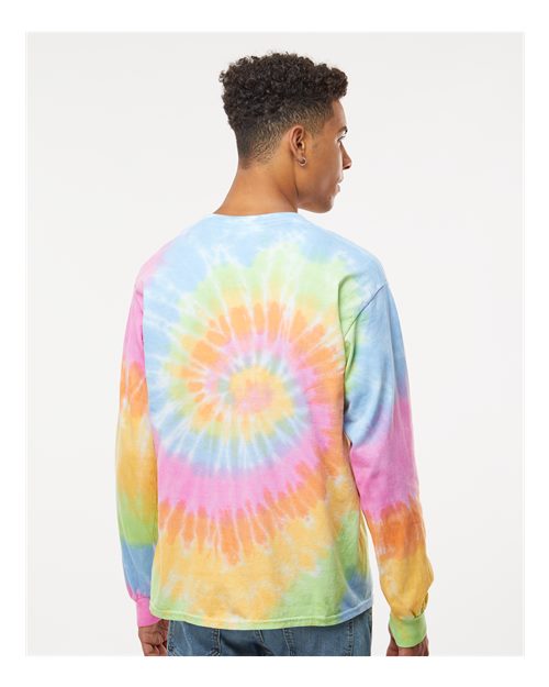 Colortone Unisex Tie-Dyed Long Sleeve T-Shirt 2000