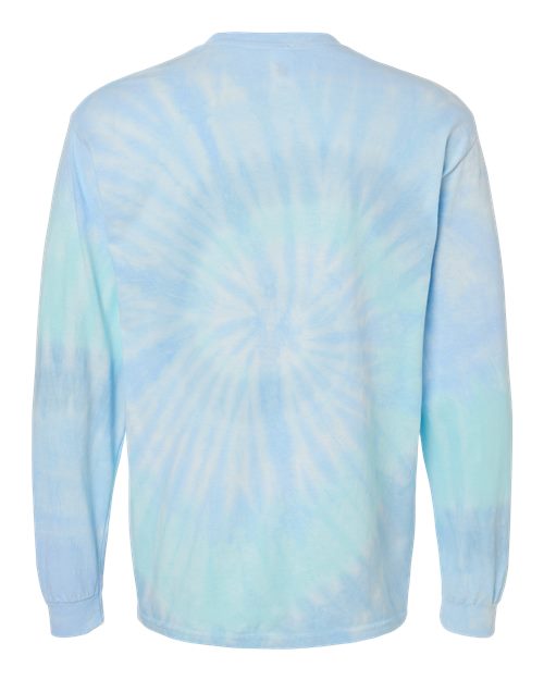 Colortone Unisex Tie-Dyed Long Sleeve T-Shirt 2000