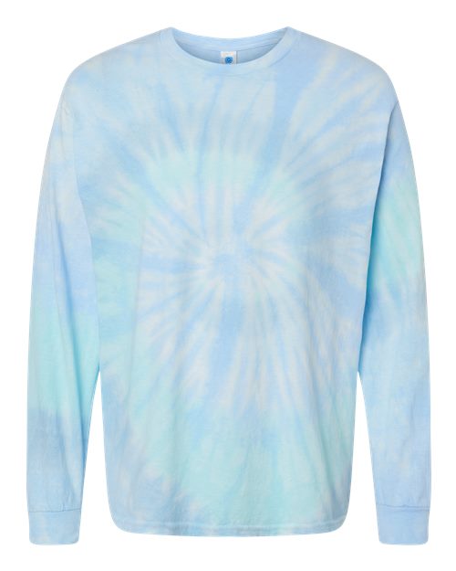 Colortone Unisex Tie-Dyed Long Sleeve T-Shirt 2000