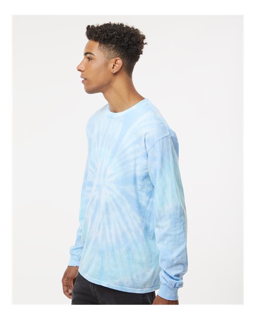Colortone Unisex Tie-Dyed Long Sleeve T-Shirt 2000