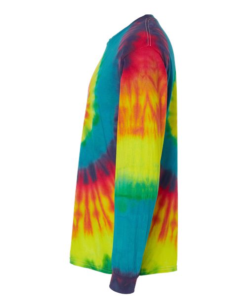 Colortone Unisex Tie-Dyed Long Sleeve T-Shirt 2000