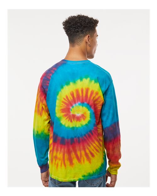 Colortone Unisex Tie-Dyed Long Sleeve T-Shirt 2000