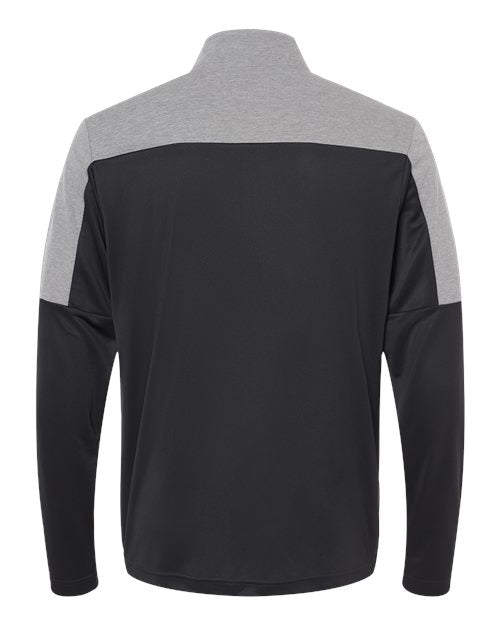 Adidas Men's Ultimate365 Lightweight Colorblocked Quarter-Zip Pullover A552