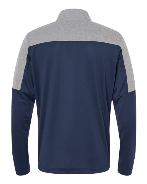 Adidas Men's Ultimate365 Lightweight Colorblocked Quarter-Zip Pullover A552