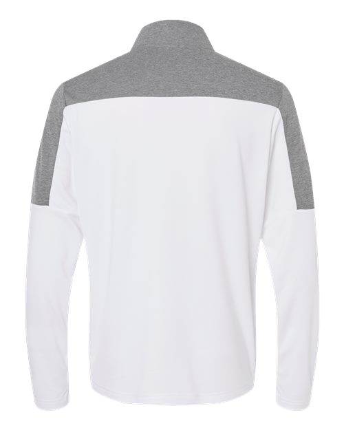 Adidas Men's Ultimate365 Lightweight Colorblocked Quarter-Zip Pullover A552