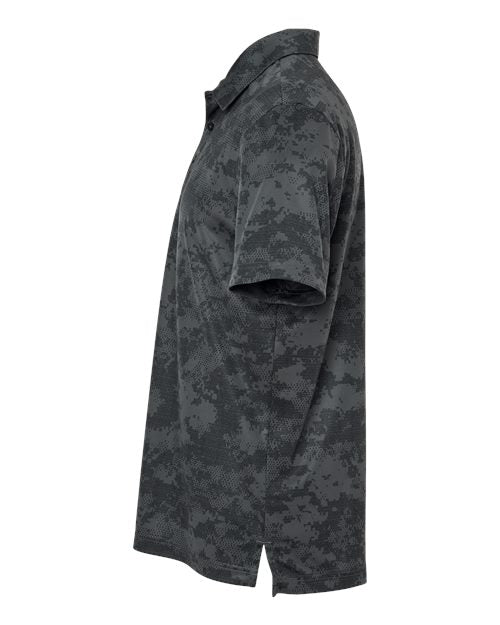 Adidas Men's All Over Camo Print Polo A550