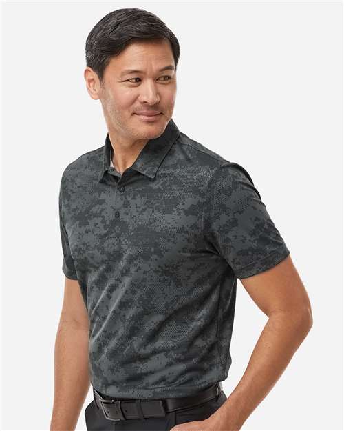 Adidas Men's All Over Camo Print Polo A550