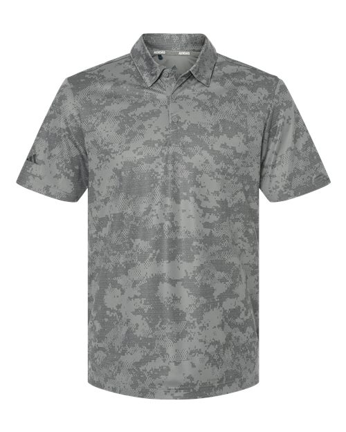 Adidas Men's All Over Camo Print Polo A550