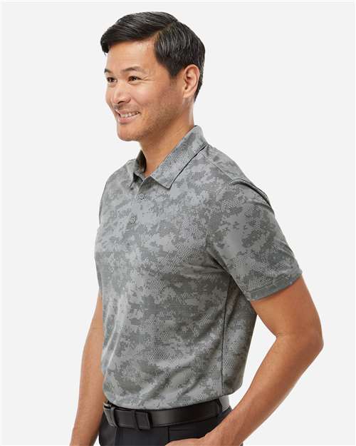 Adidas Men's All Over Camo Print Polo A550