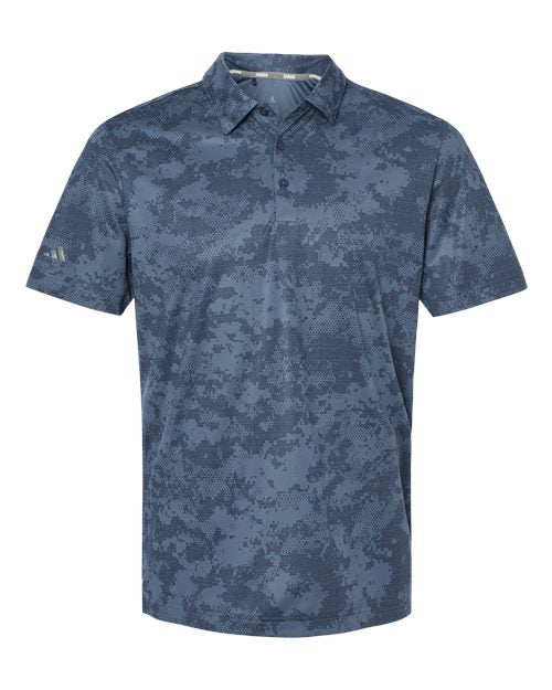 Adidas Men's All Over Camo Print Polo A550