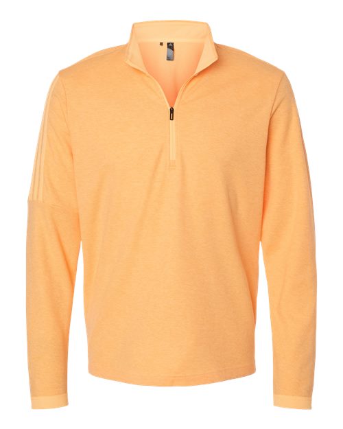 Adidas Men's 3-Stripes Quarter-Zip Sweater Pullover A554