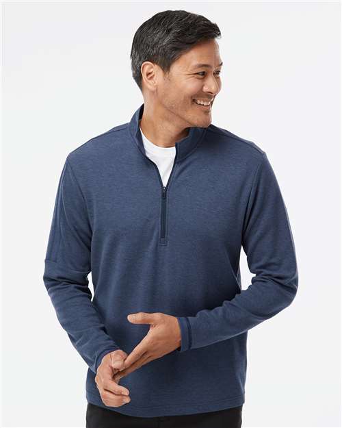 Adidas Men's 3-Stripes Quarter-Zip Sweater Pullover A554