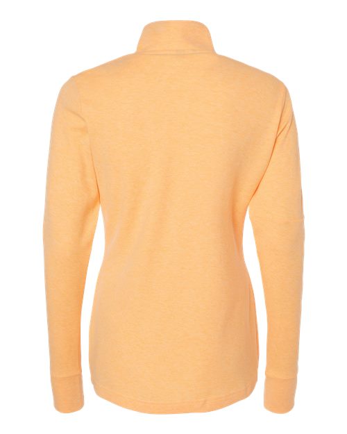 Adidas Women's 3-Stripes Quarter-Zip Sweater Pullover A555