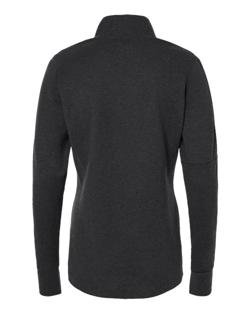 Adidas Women's 3-Stripes Quarter-Zip Sweater Pullover A555