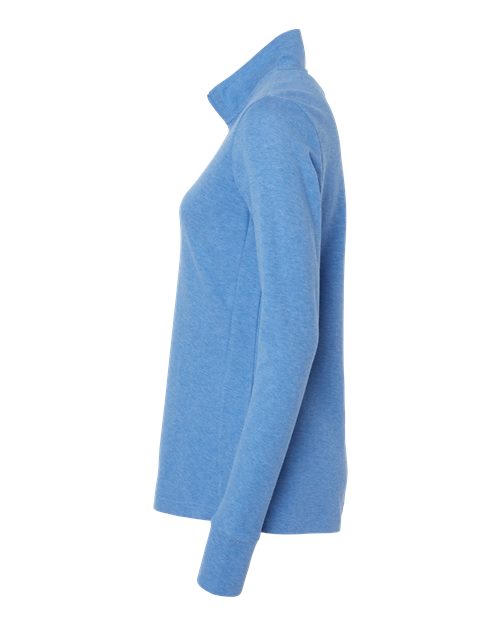 Adidas Women's 3-Stripes Quarter-Zip Sweater Pullover A555