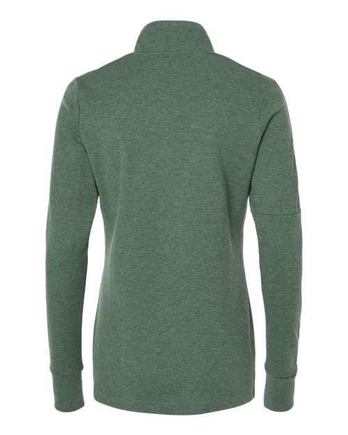 Adidas Women's 3-Stripes Quarter-Zip Sweater Pullover A555