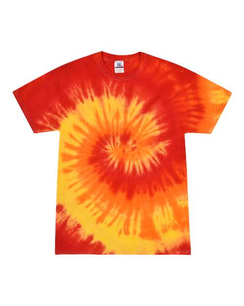Colortone Unisex Multi-Color Tie-Dyed T-Shirt 1000