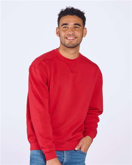 Boxercraft Men's Fleece Crewneck Sweatshirt BM5101