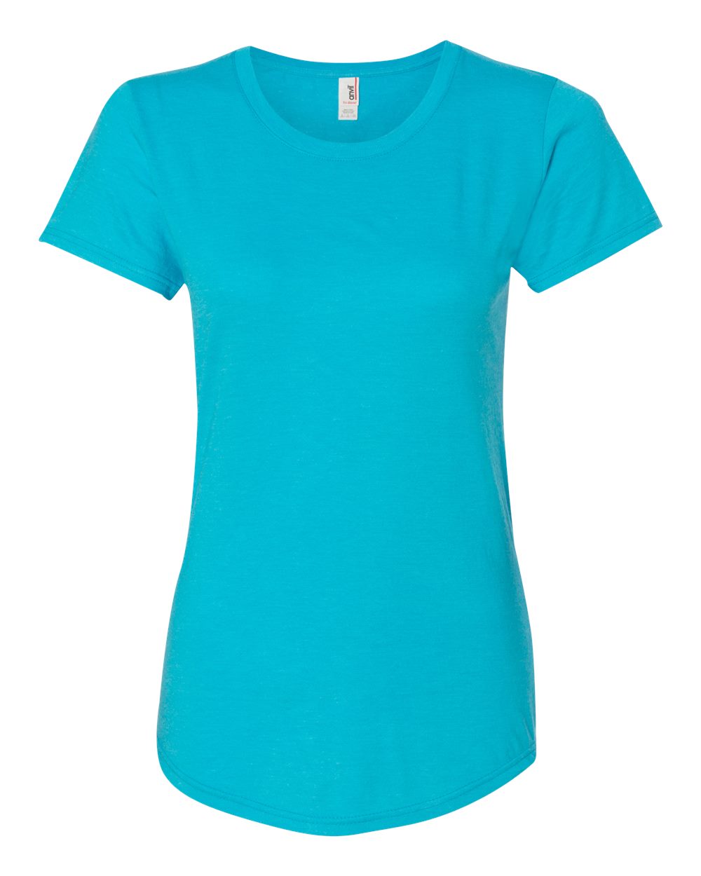 Gildan 6750L - Women's Softstyle® Triblend T-Shirt - Heather Caribbean Blue