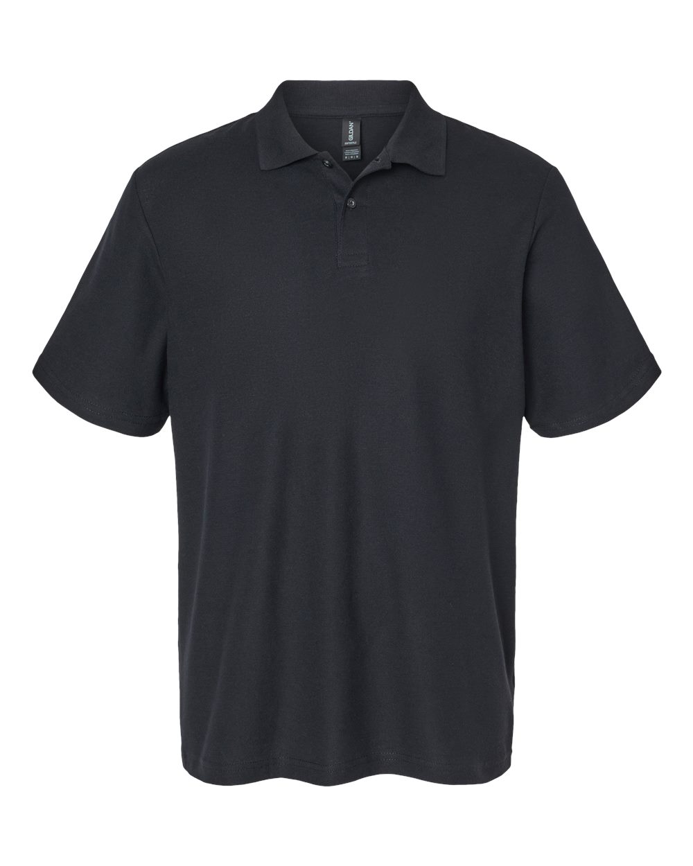 Gildan 64800 - Unisex Softstyle® Pique Polo - Black