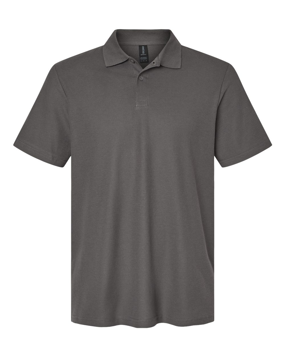 Gildan 64800 - Unisex Softstyle® Pique Polo - Charcoal