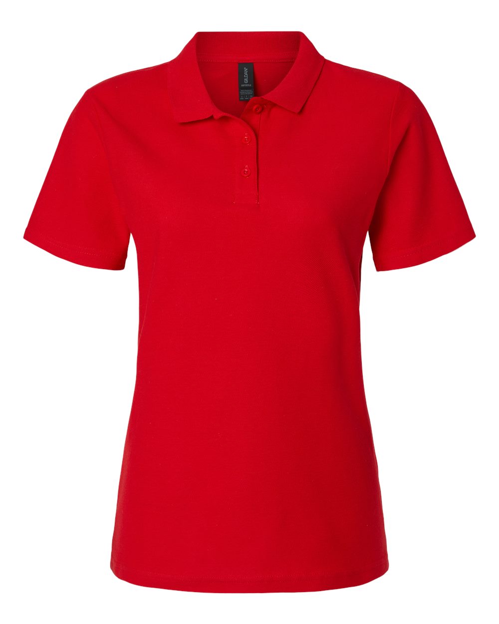 Gildan 64800L - Women's Softstyle® Pique Polo - Red