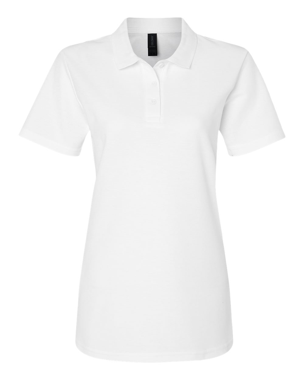 Gildan 64800L - Women's Softstyle® Pique Polo - White