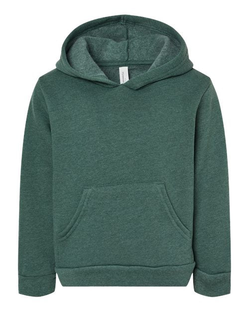 BELLA + CANVAS Toddler Sponge Fleece Pullover Hoodie Sweatshirt 3719T
