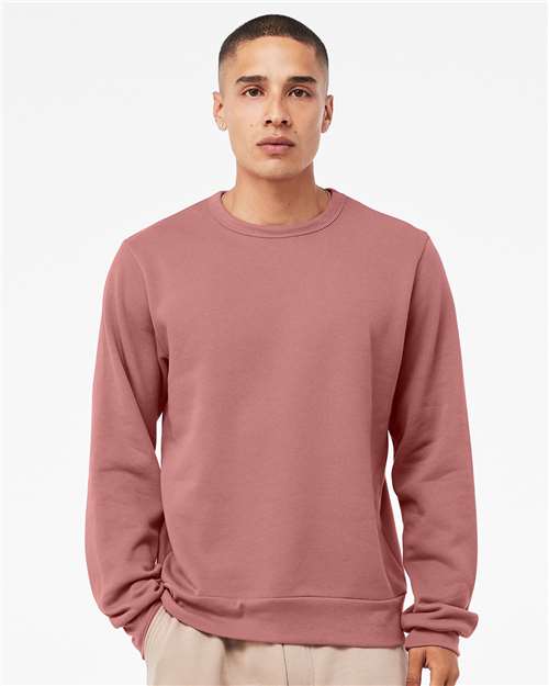 BELLA + CANVAS Unisex Sponge Fleece Classic Crewneck Sweatshirt 3911