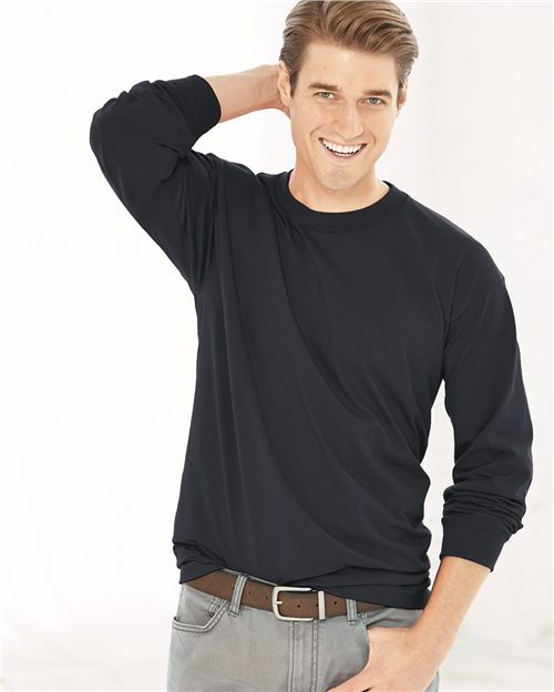 Bayside Unisex Union-Made Long Sleeve T-Shirt 2955