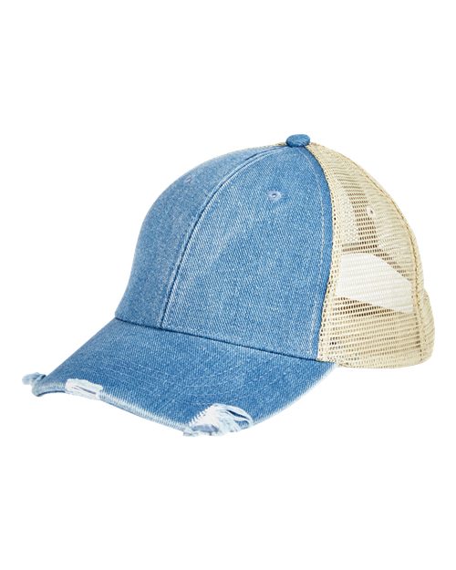 Adams Headwear Ollie Distressed Trucker Cap OL102