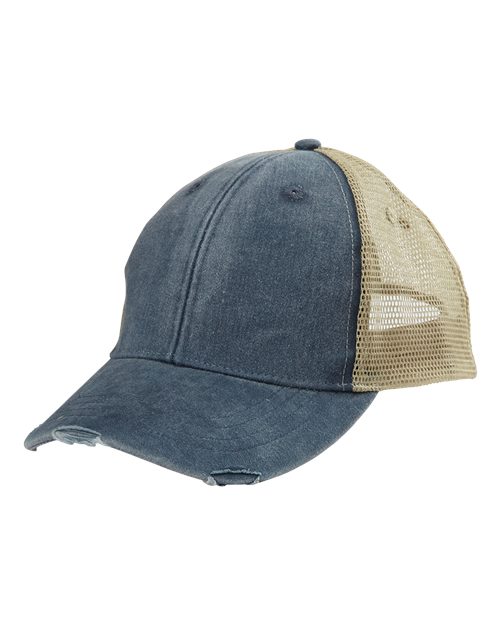 Adams Headwear Ollie Distressed Trucker Cap OL102