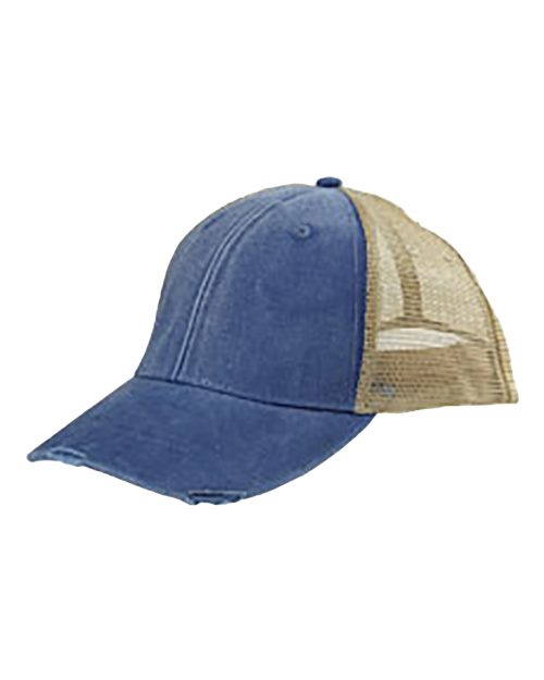 Adams Headwear Ollie Distressed Trucker Cap OL102