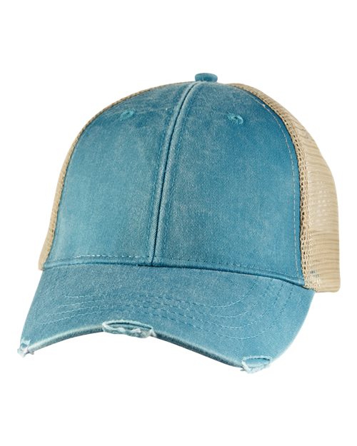 Adams Headwear Ollie Distressed Trucker Cap OL102