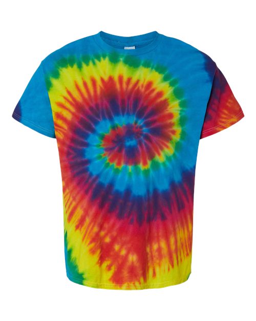 Colortone Unisex Multi-Color Tie-Dyed T-Shirt 1000