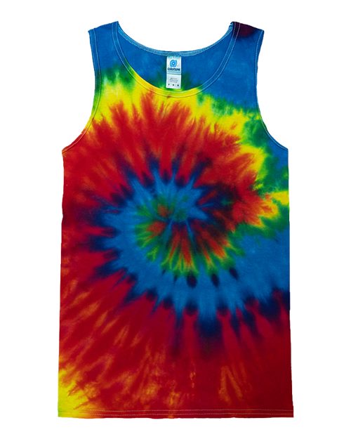 Colortone Unisex Tie-Dyed Tank Top 3500