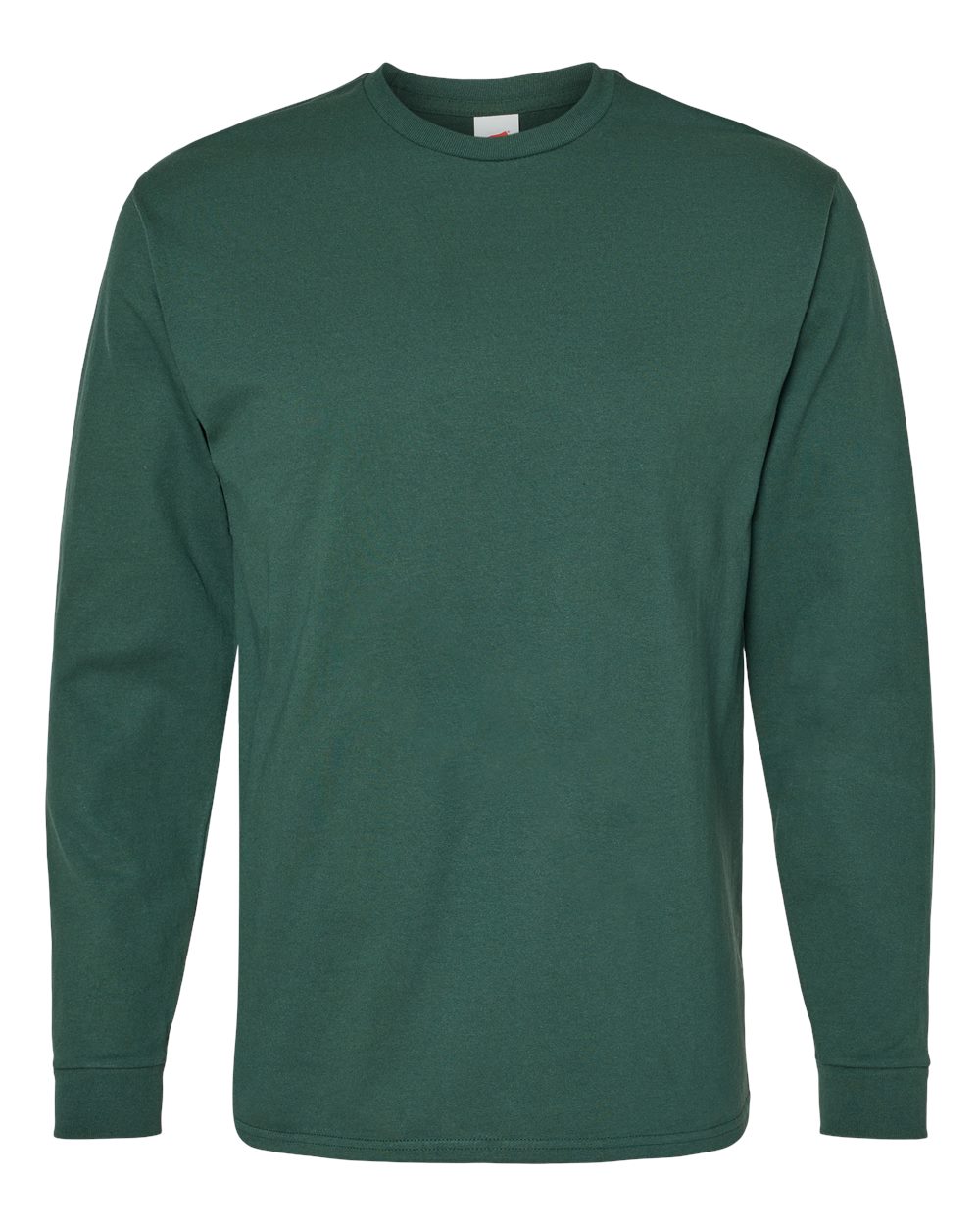 Hanes 5286 - Unisex Essential-T Long Sleeve T-Shirt - Athletic Dark Green
